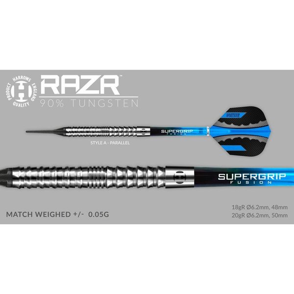 Rzutki do darta Softip Razr 18gR A 3szt. Harrows