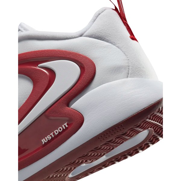 Buty halowe React Hyperset 2 Nike - biały/czerwony