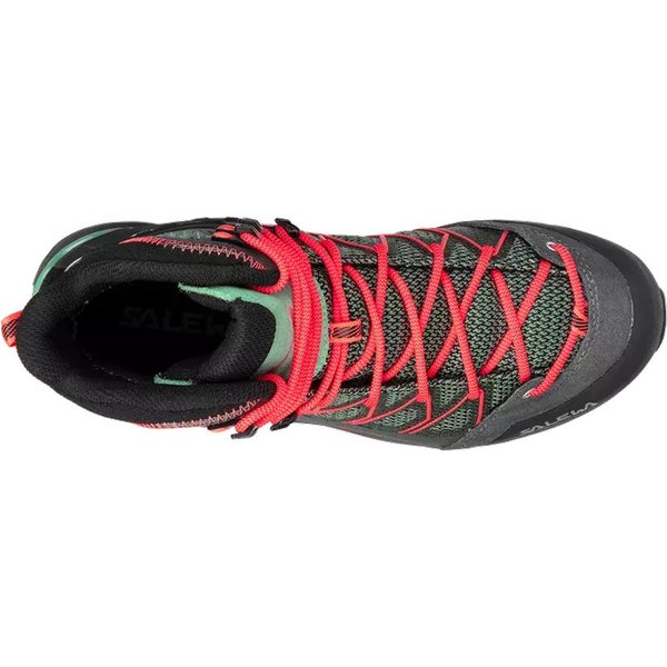 Buty trekkingowe Mountain Trainer Lite Mid GTX Wm's Salewa - feld green/fluo coral