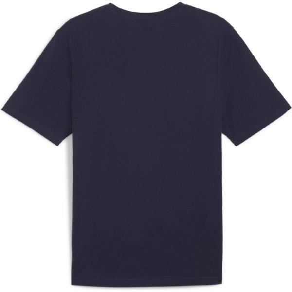 Koszulka męska teamRISE Logo Jersey Cotton Puma - Navy-PUMA White