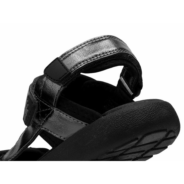 Sandały 4FJRSS24FSANF063 Jr 4F - głęboka czerń