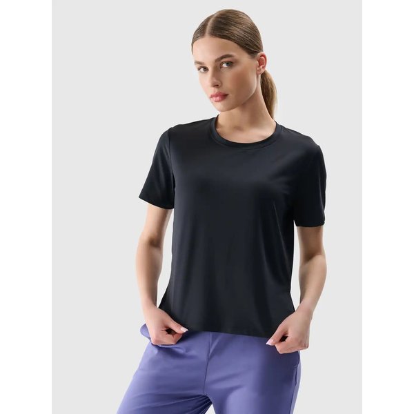Koszulka damska TFTSF1236 4F - głęboka czerń