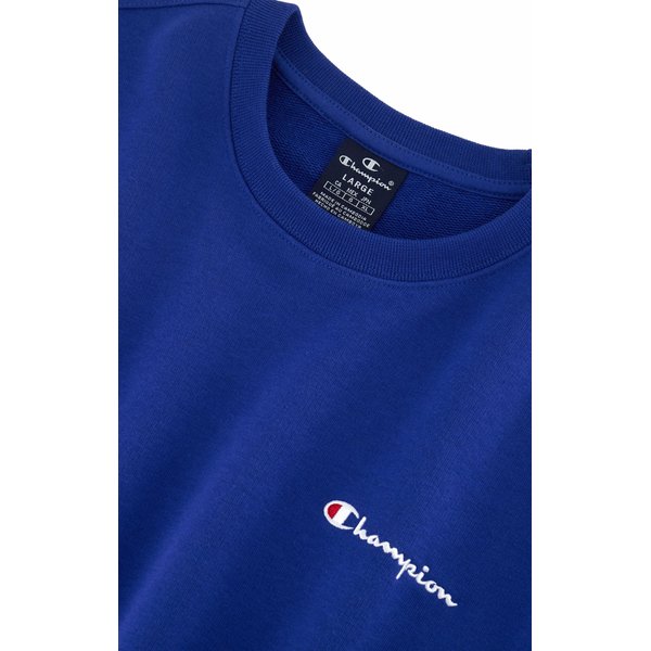 Bluza męska Embroidered Small Script Logo Champion - niebieska