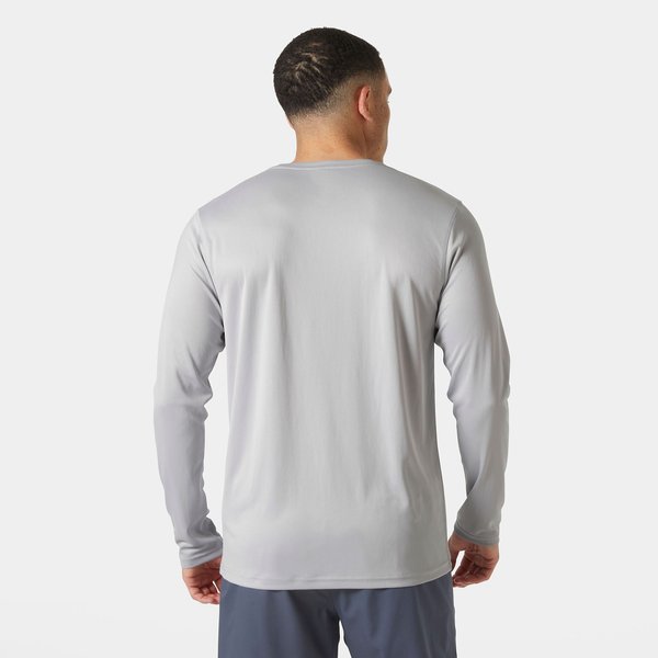 Longsleeve męski HH tech Crew Ls 2.0 Helly Hansen - grey fog