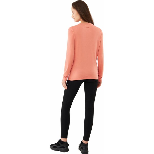 Longsleeve damski Escalante Lady Viking - łososiowy