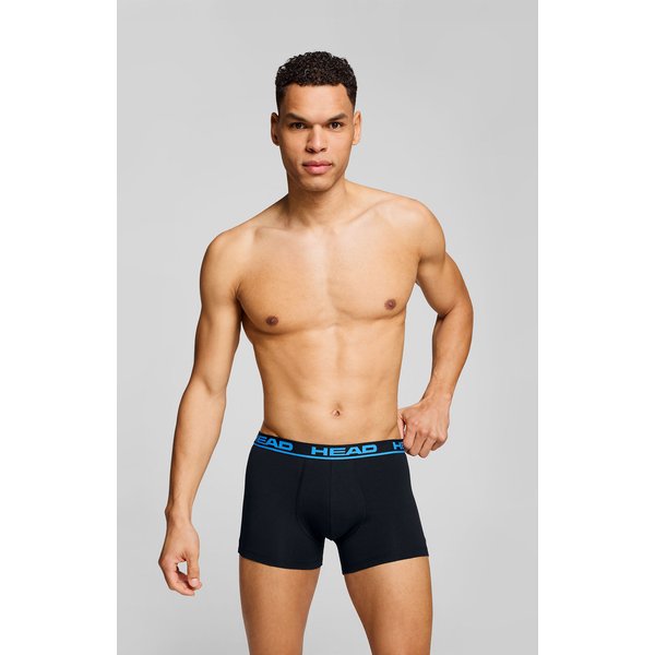 Bokserki męskie Basic 2 pary Head - black/blue