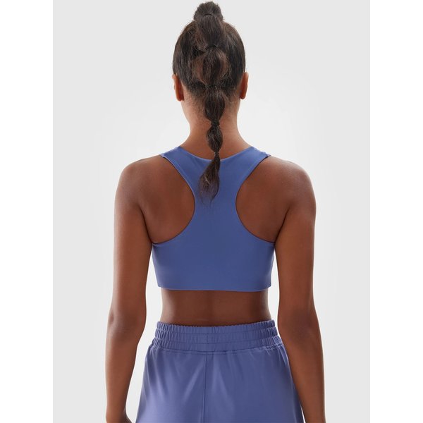 Biustonosz sportowy damski USBAF140 4F - granat