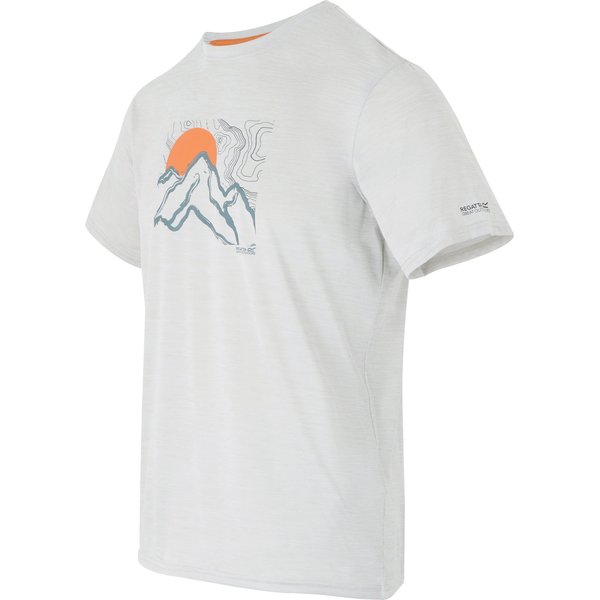 Koszulka męska Fingal IX Regatta - biały