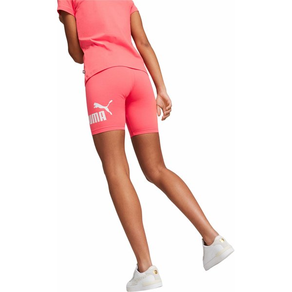 Spodenki damskie Essentials Logo Puma - różowe