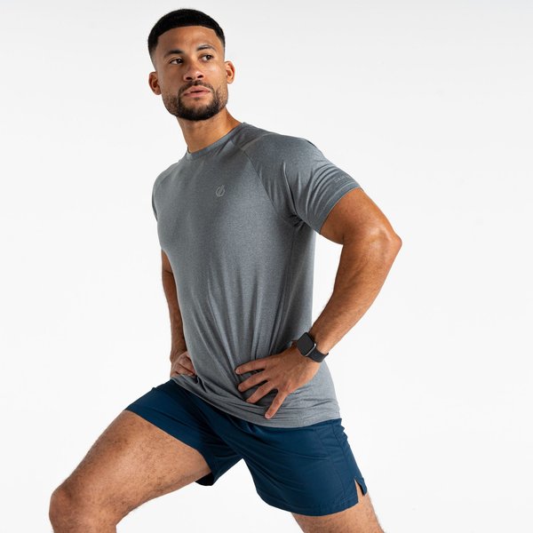 Koszulka męska Accelerate Tee Dare2B - Lead Grey