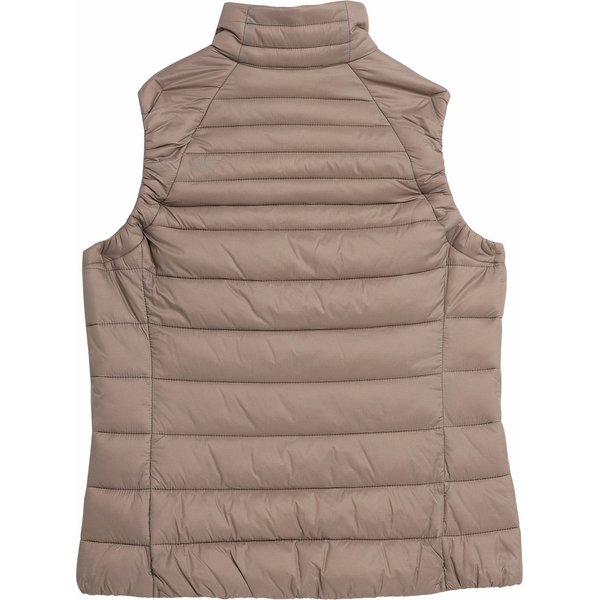 Kamizelka damska 4FAW23TVESF072 4F - jasny brąz