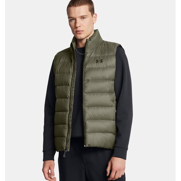 Kamizelka puchowa męska Legend Down Vest Under Armour - Marine OD Green/Black