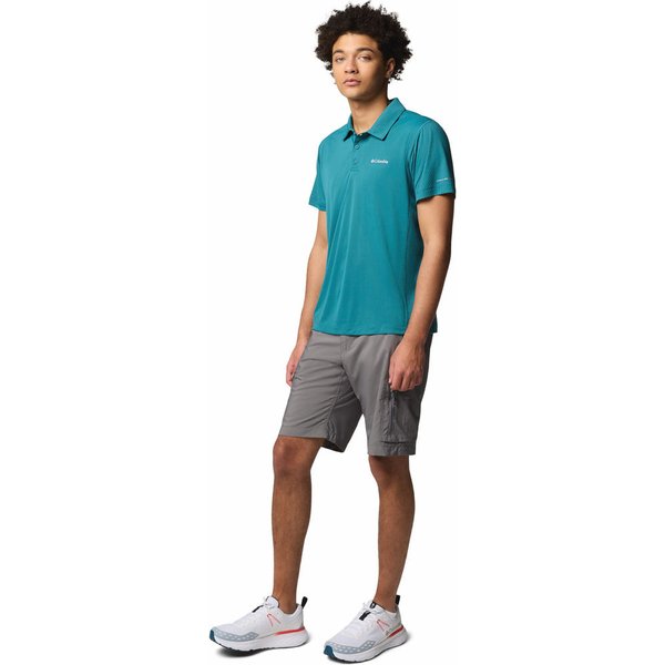 Koszulka męska polo Zero Rules Light Columbia - River Blue