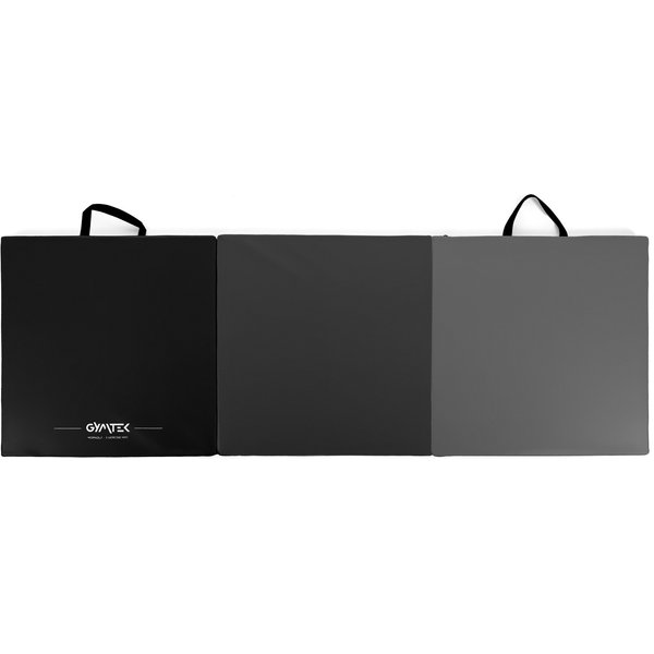 Materac gimnastyczny Triple 180x60x5cm Gymtek - ciemny szary