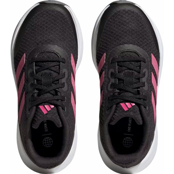 Buty do biegania RunFalcon 3 Sport Running Lace Jr Adidas - czarne