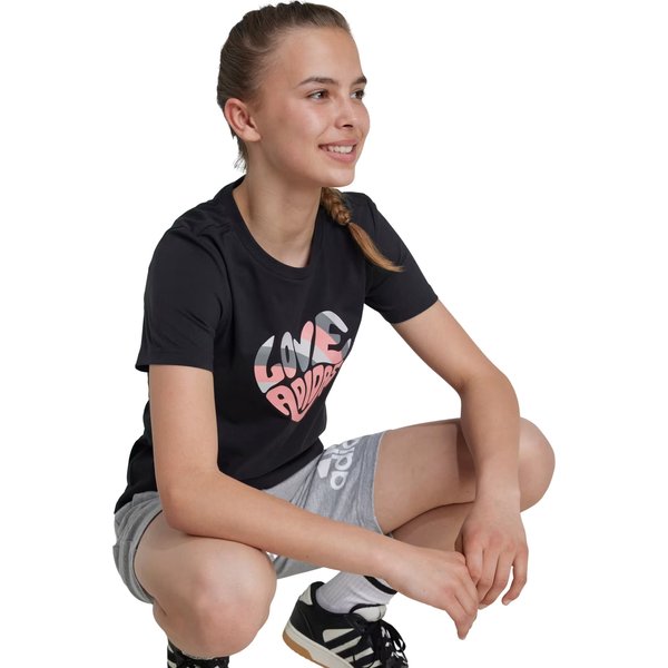 Koszulka juniorska Xpress Street Jam Graphic Adidas - czarna