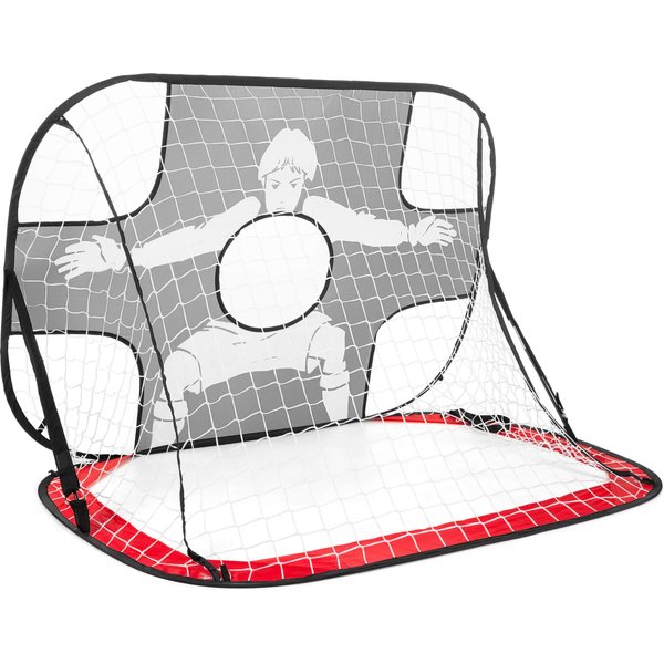Bramka piłkarska samorozkładająca się Pop-Up 2w1 120x72x77cm Outtec