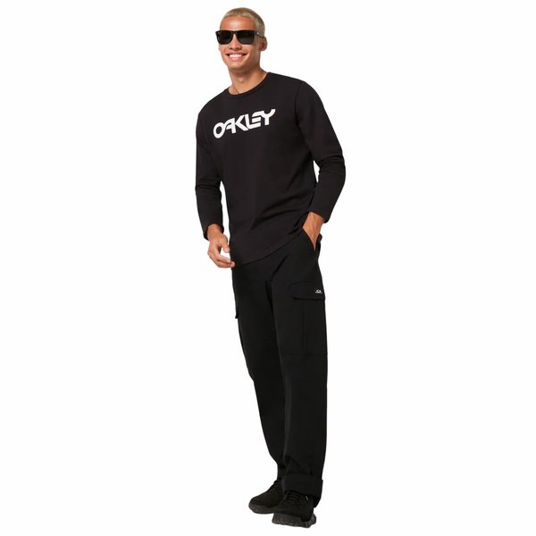 Longsleeve męski Mark II Tee 2.0 Oakley - black/white