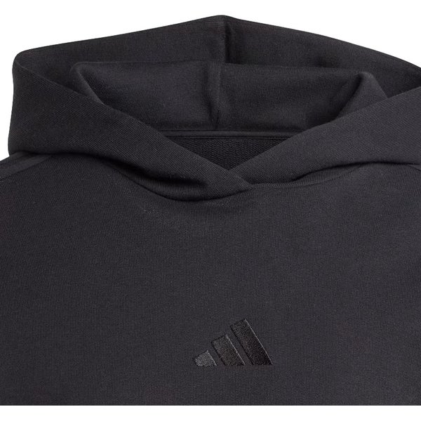 Bluza damska All french Terry 3-Stripes Hoodie Adidas - czarna