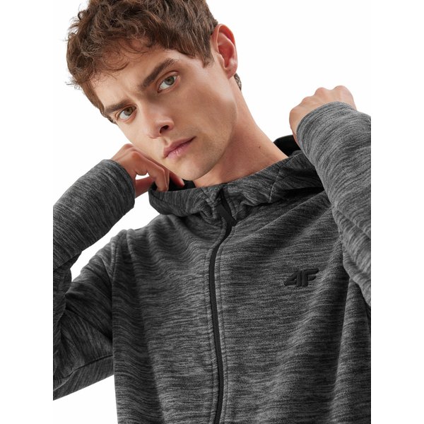 Polar męski 4FAW23TFLEM121 4F - średni szary melanż