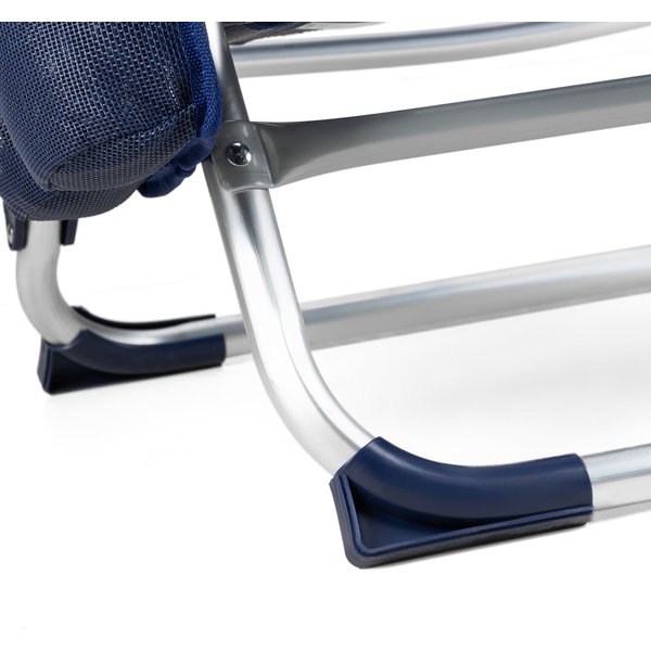 Krzesło plażowe z funkcją leżaka Sun Flex 2w1 Outtec - granatowe