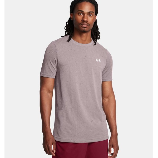Koszulka męska Vanish Seamless Under Armour - Tetra Gray/White