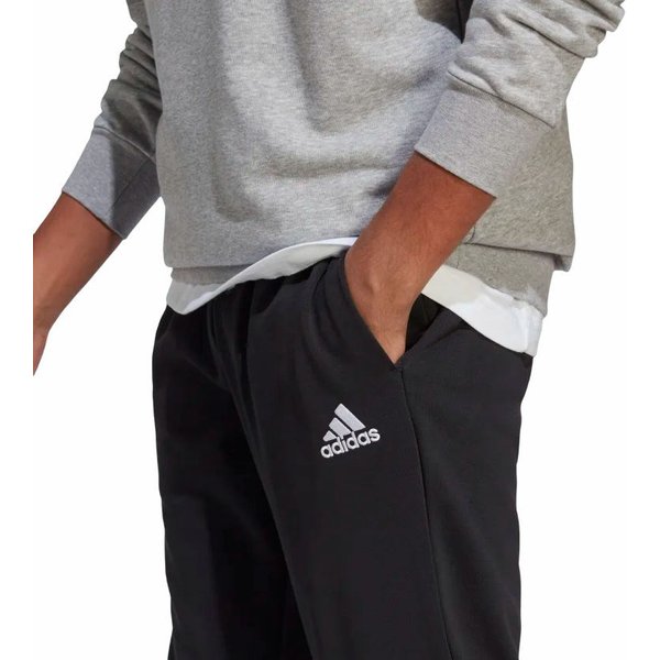 Dres męski Big Logo Terry Adidas - szary/czarny