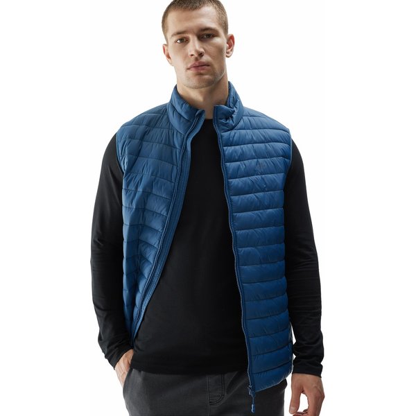 Kamizelka męska 4FAW23TVESM062 4F - denim