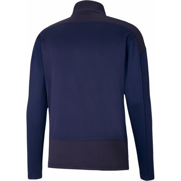 Bluza męska teamGOAL 23 Training 1/4 Zip Top Puma - granatowa