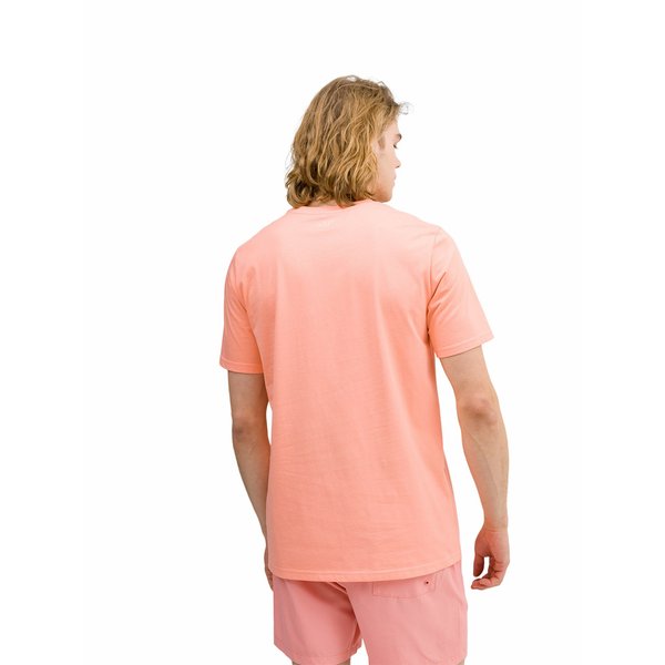 Koszulka męska 4FWSS24TTSHM1288 4F - pomarańcz