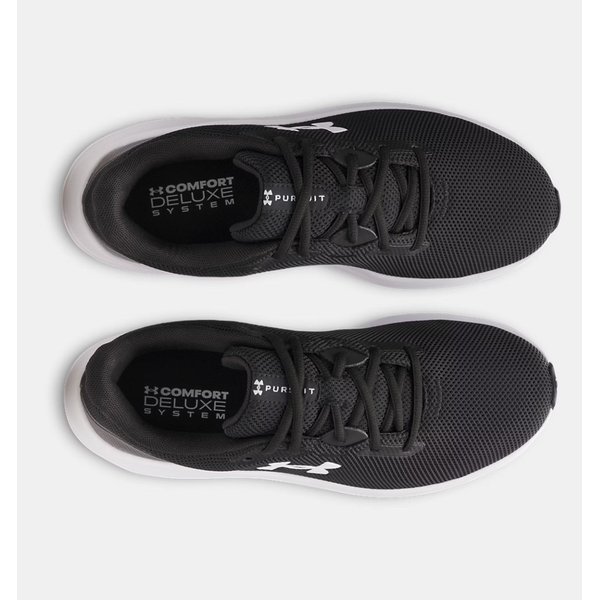 Buty do biegania Charged Pursuit 4 Under Armour - Black / White