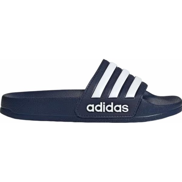 Klapki Adilette Shower Slides Jr Adidas - granatowe