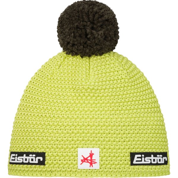 Czapka Jamie Pompon MÜ SA Eisbar - lemon green