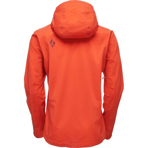 Kurtka męska Stormline Stretch Rain Shell Black Diamond - kingfisher