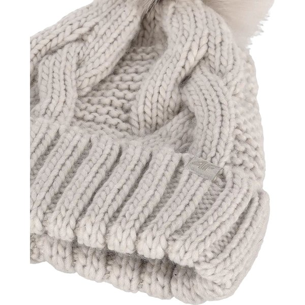 Czapka ACAPF411 4F - złamana biel