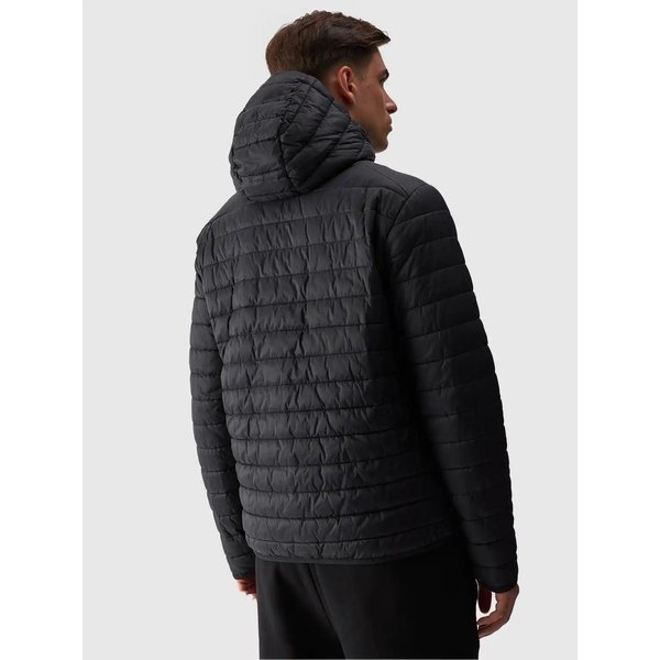 Kurtka puchowa dwustronna męska TDJAM486 4F - szary