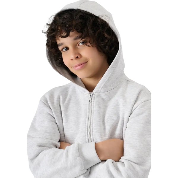 Bluza chłopięca TSWSM1859 4F - szary melanż