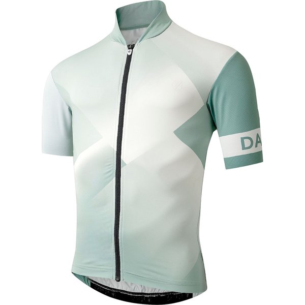 Koszulka rowerowa męska Aep Pedal II Jersey Dare2B - HdgGreen/AqGrey