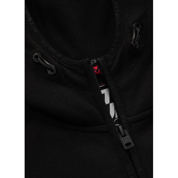 Bluza męska Beachfront Hooded Zip Pitbull West Coast - czarna