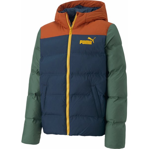 Kurtka juniorska Colourblock Polyball Hooded Jacket 22 Puma