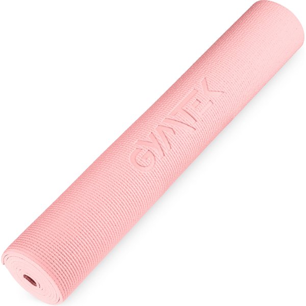 Mata do ćwiczeń, jogi 0,5cm Gymtek - różowa