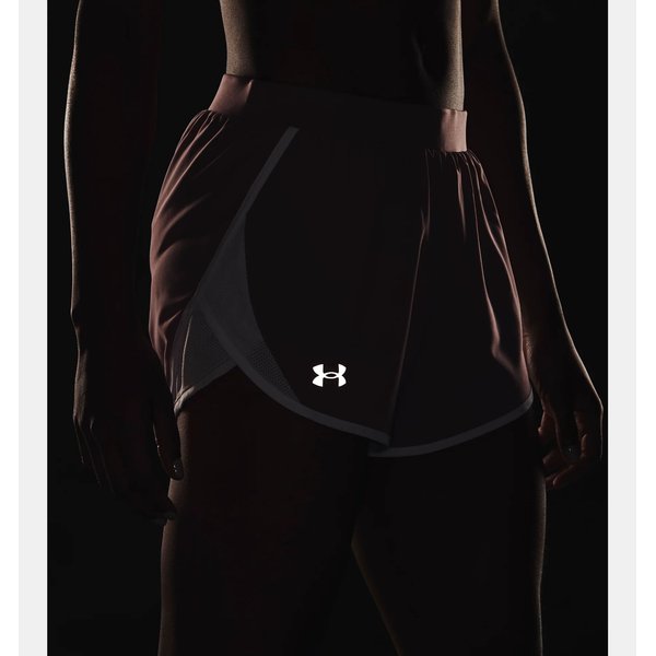 Spodenki damskie Fly-By 2.0 Under Armour - Pink Elixir
