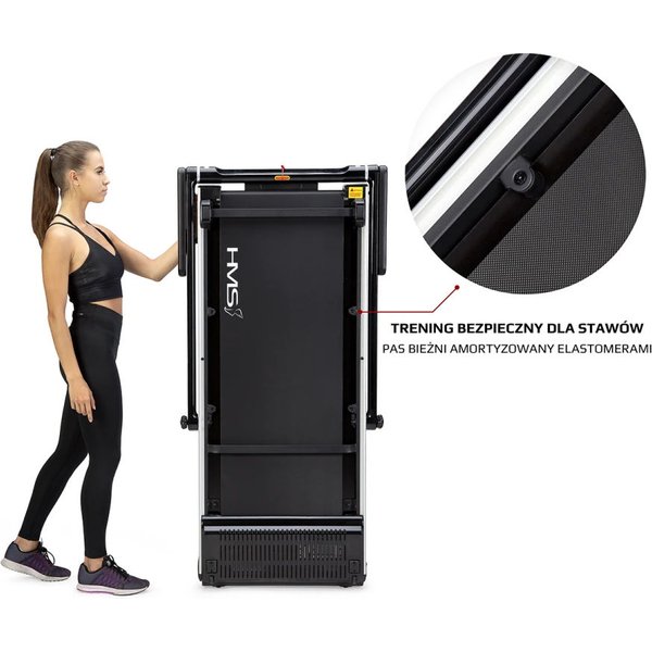 Bieżnia elektryczna LOOP12 HMS - black