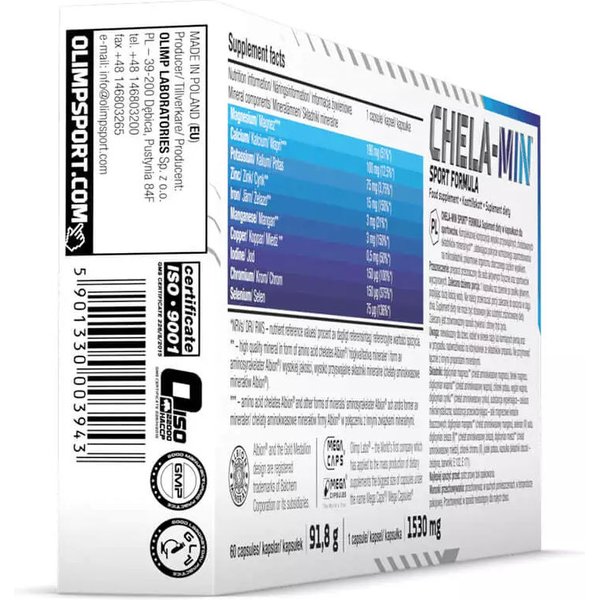 Chela-Min Sport Formula Mega Caps 60 kaps. Olimp