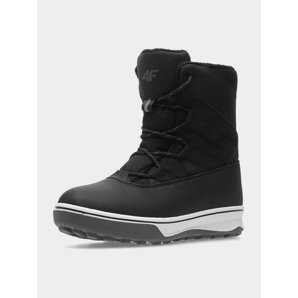 Buty, śniegowce 4FJAW22FSBSF005 Jr 4F - czarne