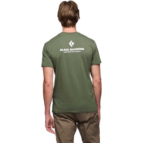Koszulka męska Equipment for Alpinists Tee Black Diamond - zielona