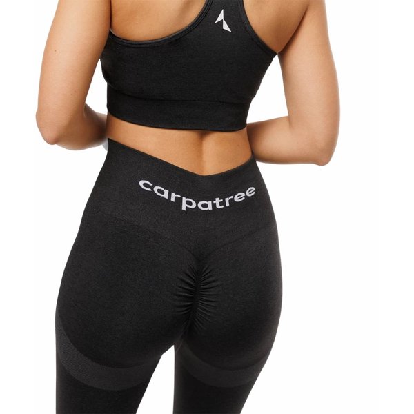 Biustonosz bezszwowy damski Allure Carpatree - black