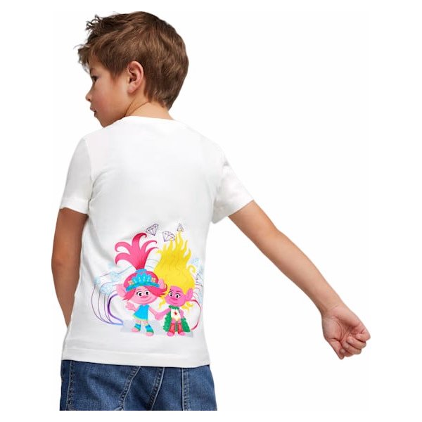Koszulka juniorska X Trolls Tee Puma - White