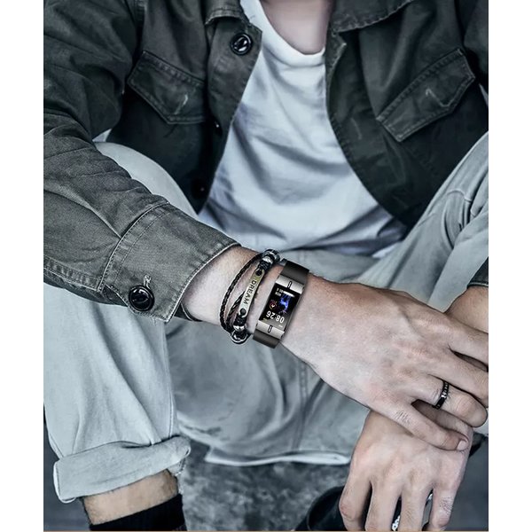 Zegarek sportowy Smartband FW34 Silver MaxCom