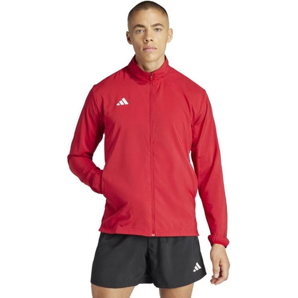 Kurtka męska Adizero Essentials Running Adidas - czerwona